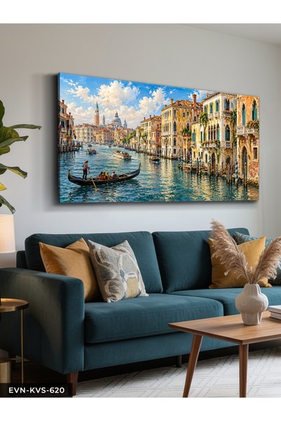 Evinemoda Venice Landscape One Piece Canvas - Canvas Art Print