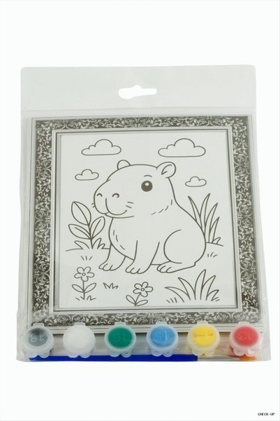 ZERO LAND Svl-Shop Squirrel Painting Canvas (85846) Set White