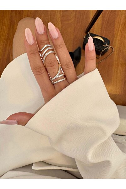 KİUSS Special Series Spiral Stone Ring
