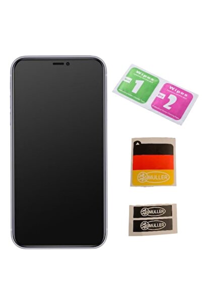 Müller ®   Folie de sticlă mată compatibilă cu iPhone 12/ 12 Pro, Mată cu pro...