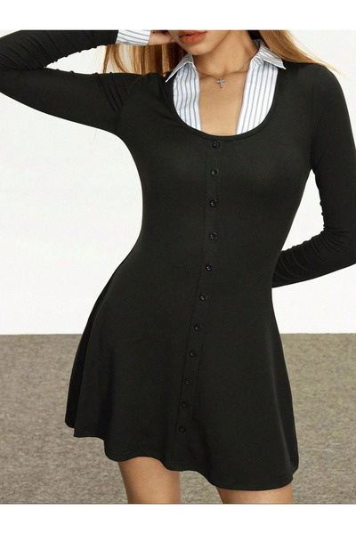 Sheya Rochie mini, negru
