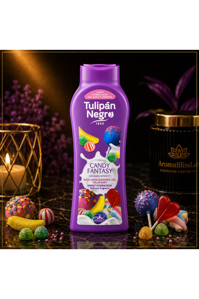 Tulipan Negro Καραμελένια Φαντασία Αφρόλουτρο και Αφρόλουτρο Ντους – Τουλίπαν...