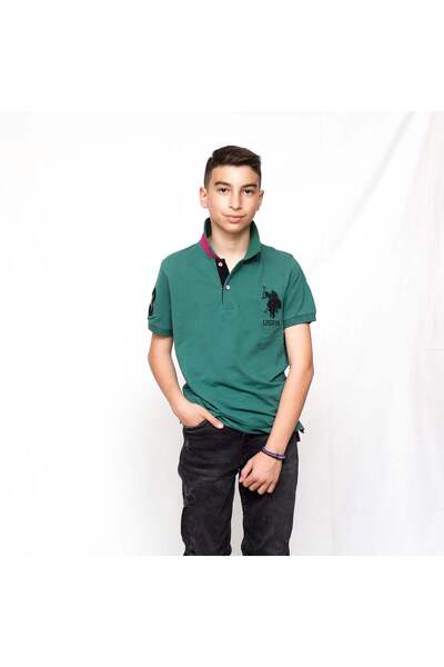 U.S. Polo Assn. U.S. Polo Assn Παιδικό Μπλουζάκι Πόλο Αγορίστικο (6138341029-...