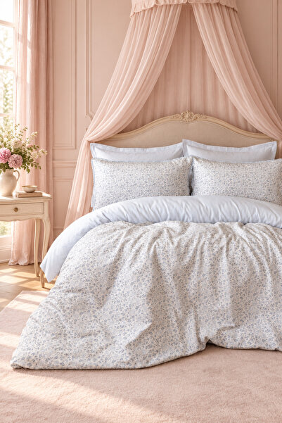 BED LİNE Savira Krep Duvet Cover Set Liora Double – 100% Cotton