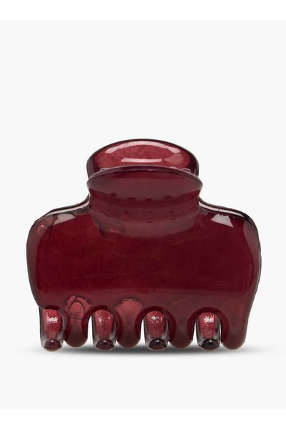 FAV Gloo Pack of 6 Curved Hair Clamp with Matte Finish
