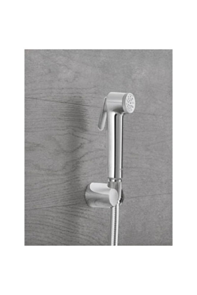 Grohe شطاف تيمبيستا-إف كروم مع خرطوم رمادي |   منتج نادر