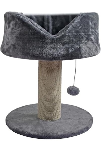 Tommy Terraced Cat Scratching Post Gray 40X40X60