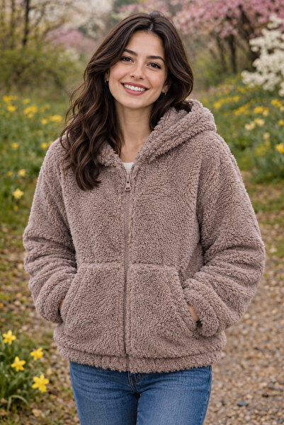 Güzin Fashion Peluş Mont