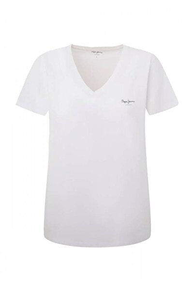 Pepe Jeans Γυναικεία Κοντομάνικη Μπλούζα Lorette (PL505826-800)
