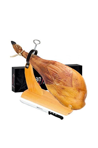 OEM Set Cadou Jamón Ibérico de Cebo aprox. 8 kg + Gratuitate: Suport Jamonero...