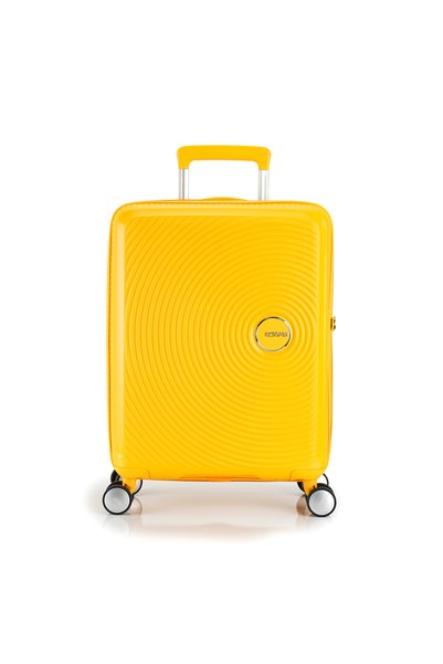 American Tourister Sounbox Spinner 88472-1371-1INU 55 cm Kabin Boy Valiz Sarı