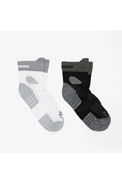 Salomon Aero Ankle R+L Unisex Beyaz Çorap