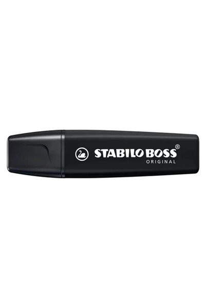 Stabilo Boss Original Siyah Fosforlu Kalem 70/46 1 Adet Su Bazlı Mürekkep ile Almanya Menşeli