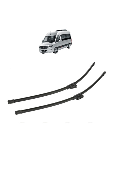 Bosch Σετ 2 υαλοκαθαριστήρων MERCEDES-BENZ SPRINTER 4-t Tourer Bus (B907) 201...