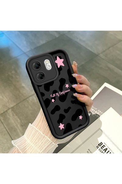 CHICASELUX حافظة متوافقة مع هاتف Infinix Hot 50i بتصميم نجمة الفهد العصرية، ح...