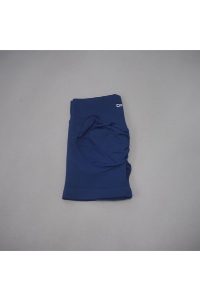 Choice شورت يوجا نسائي عالي الخصر من M ink blue DF، شورت رياضي لرفع المؤخرة و...
