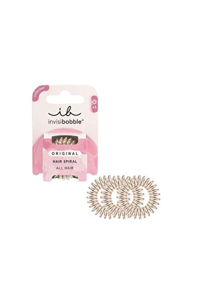 INVISIBOBBLE Αυθεντική Σπείρα Μαλλιών - Bronze Me Pretty (3 τεμάχια)