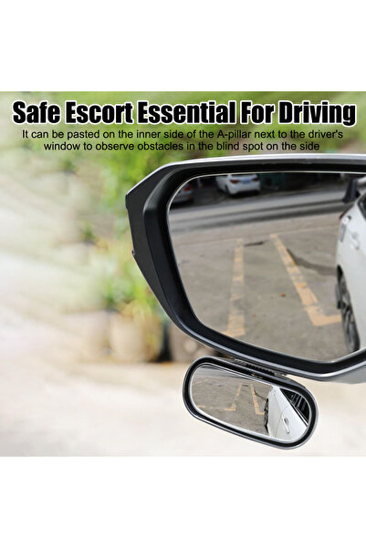 Choice Universal Car Accessories Car Mirror Auxiliary Rear View Mirror Wide A...