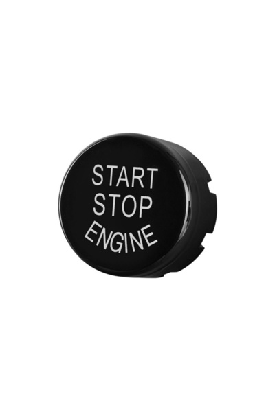 Choice Bright Black Car Start Stop Engine Switch Button For BMW F Classis F01...