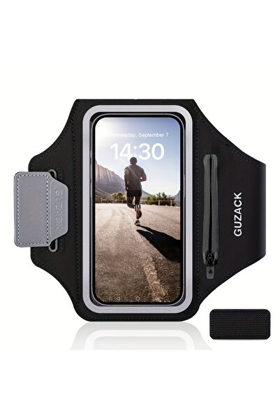Choice Black GUZACK 7.0 Antifall Arm Running Bags For iPhone 17 16 Pro Max 17...