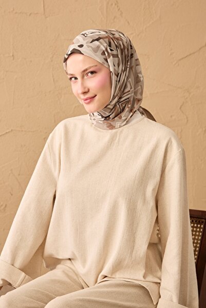 Silk Home Summer Breeze Geometric Light Mink