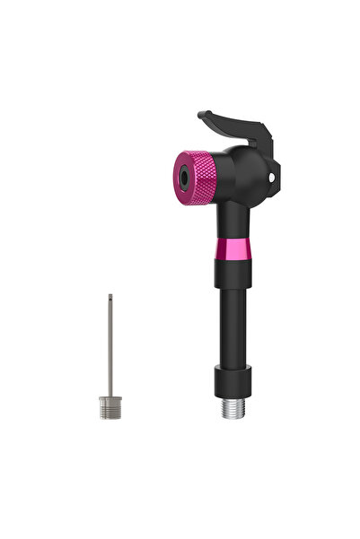 Choice محول صمام مضخة الهواء للدراجات V5L-N-pink، محول فوهة مضخة الهواء متواف...