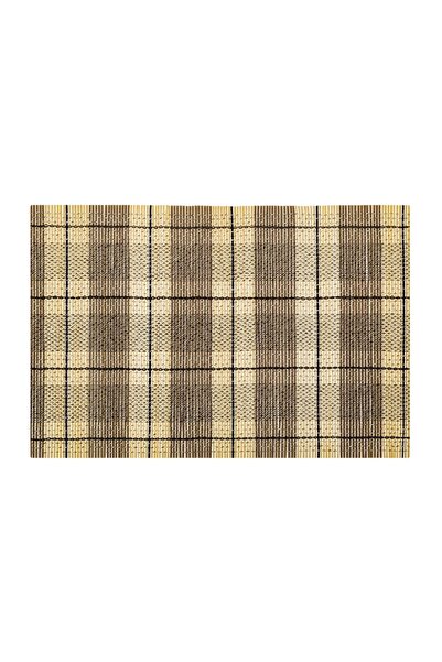 OEM Suport Farfurii din Bambus Taupe Carouri 45x30cm – practice pentru servir...