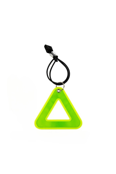 Choice Yellow 1PC Reflective Signs Triangle Signs Safety Warning For Bicycle ...