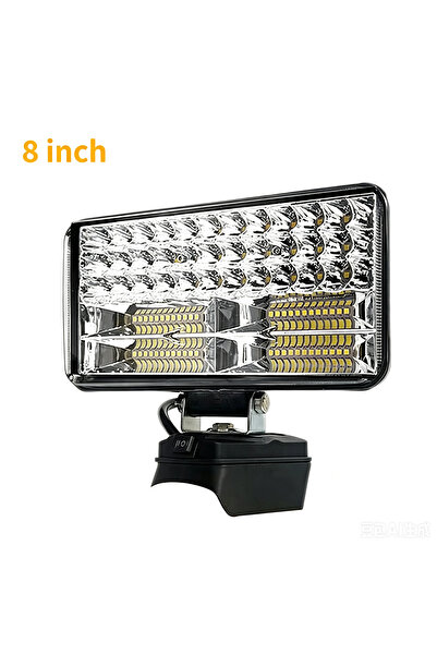 Choice كشاف LED محمول 8 بوصة بـ 84 مصباح LED، إضاءة يدوية لاسلكية متوافقة مع ...