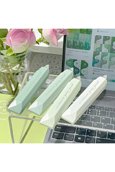 Choice green 4PCS Rotating Double-Sided Dot Glue Pen Tape, Traceless Adhesive...