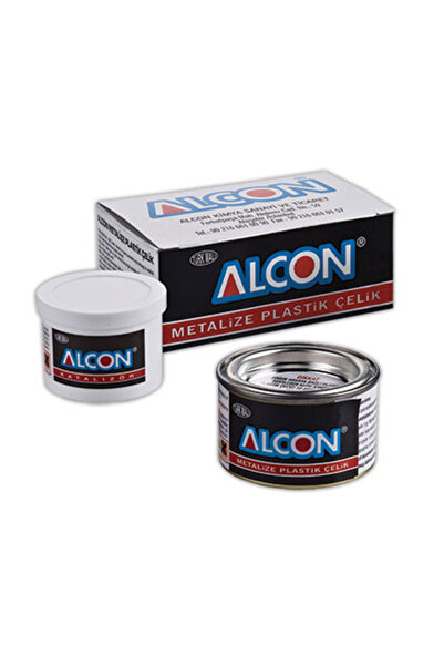Alcon Adeziv epoxidic M-2220 cu pulbere de oțel 100 g gri metalizat