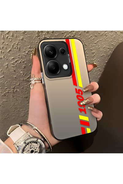 CASEVIBE Redmi Note 13 Pro 4G Uyumlu Sofistike Şerit Tasarım Çok Dayanıklı Ko...