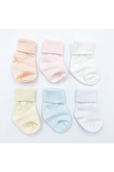 Defne Baby 6 Pack Baby Socks 6K015-26