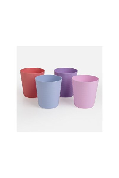 OEM Set Pahare din Plastic Diverse Culori 350ml, 4buc – pentru băuturi și ser...