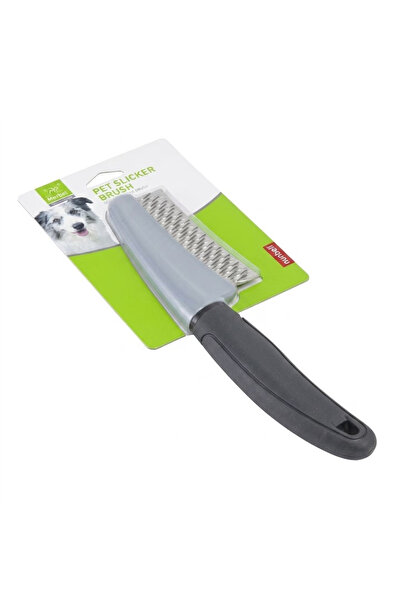 Nunbell Pieptene pentru purici și păr, cu dinți fini, ergonomic, pentru câini...