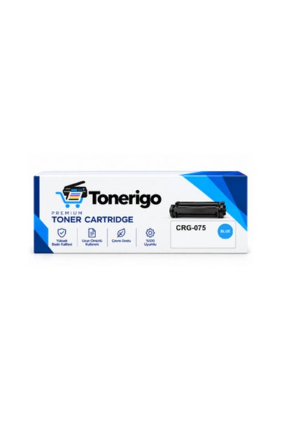 Canon CRG-075 Mavi Muadil Toner