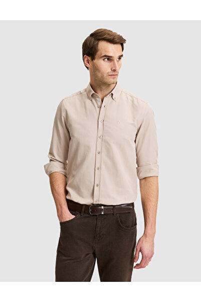 Pierre Cardin Vizon Slim Fit Uzun Kollu Gömlek 50325365-VR052
