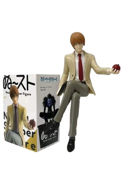 BANDAI تمثال أنمي من سلسلة Box-1 Death Note لشخصيتي ياغامي لايت وريوك في وضعي...