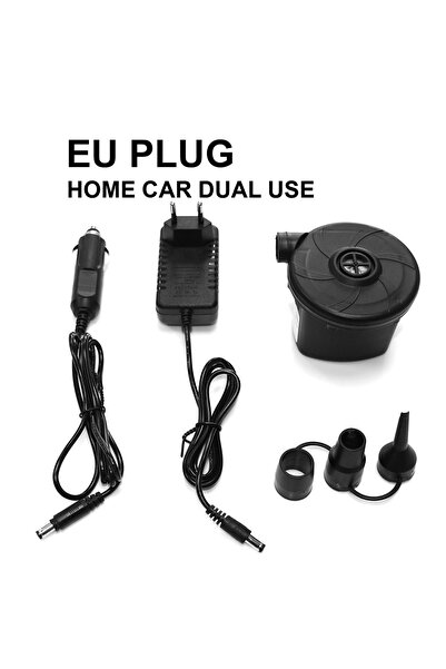 Choice EU-HOME CAR USE Portable electric air pump with multiple nozzles for q...