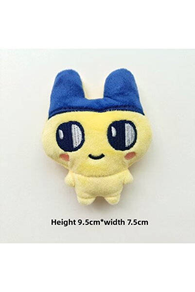 BANDAI C Cute Tamagotchi Mametchi Plush Keychain Japanese Kawaii Bag Charm Pe...