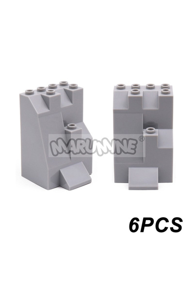 Choice قطع بناء MARUMINE MOC من كليف إل جراي، قطع صخرية وحجارة للجبال والغابا...
