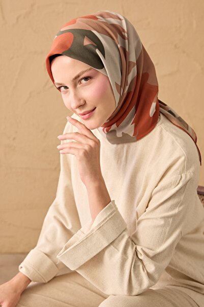 Silk Home Summer Breeze Abstract Mocha Mousse