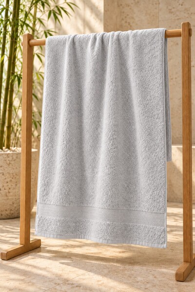 VAROL Elegant Bambu Banyo Havlusu 80×150 cm – %70 Bambu %30 Pamuk