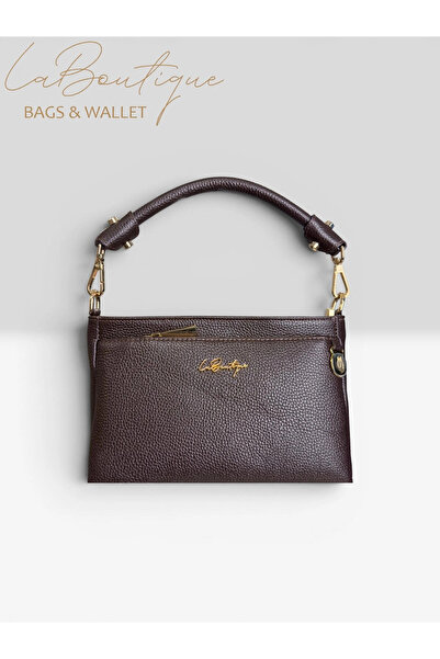 LA BOUTIQUE D-2760 Genuine Leather Brown