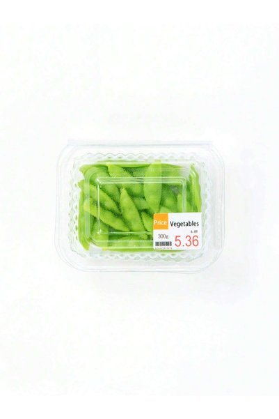 Choice pea pod 1pc Dollhouse Miniature Vegetables & Fruits: 1/6, 1/12 Scale R...