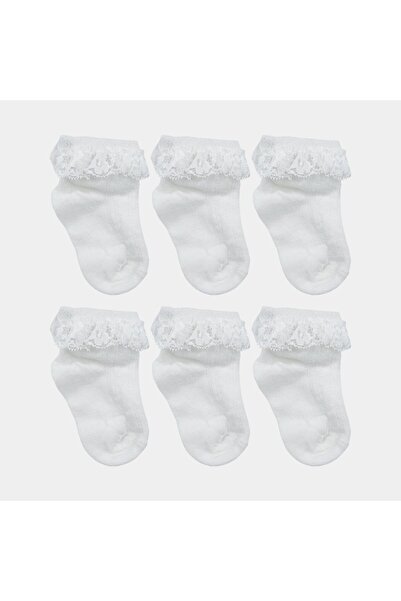 Defne Baby 6 Pack Baby Socks 6K011-25