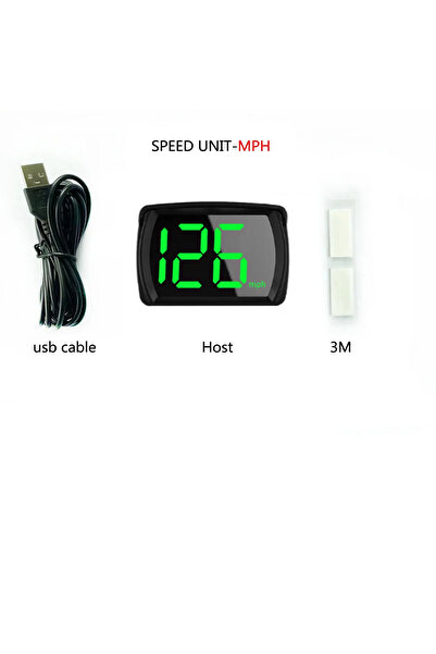 Choice شاشة عرض أمامية للسيارة HUD عالمية، عداد سرعة رقمي GPS HUD، عداد سرعة ...
