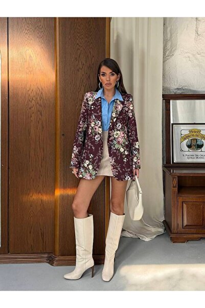 MAXMOOR LINA Ceket 5452 - Bordo