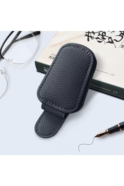 Choice black 1pc Universal Car Sun Visor Glasses Clip, Made Of PVC, Car Glass...