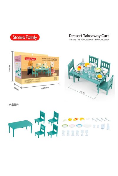 Choice D03 أثاث بيت الدمى المصغر، أدوات مطبخ مرنة على شكل كوالا، ثلاجة للعب ا...